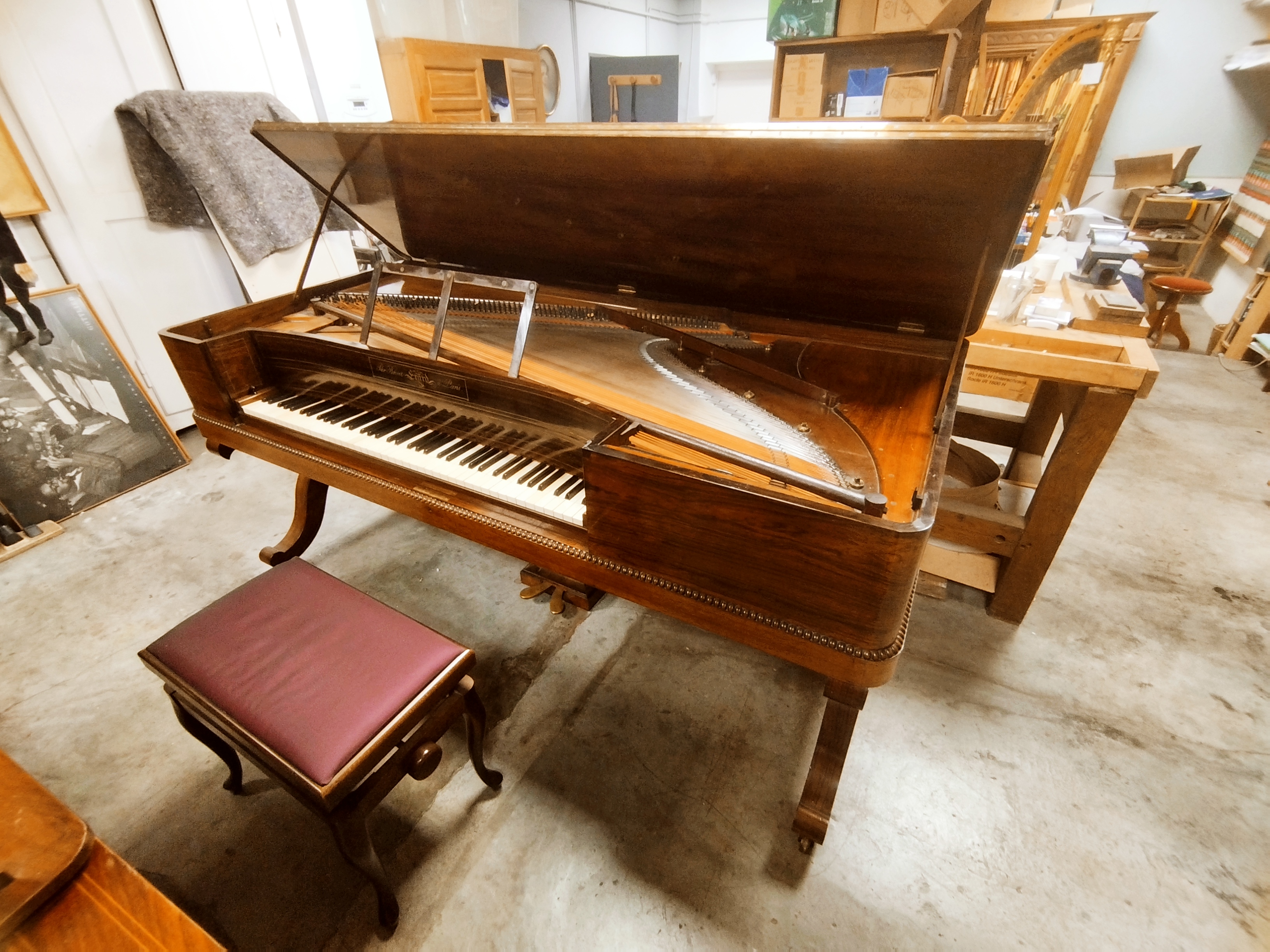 clic pour ouvrir dans un nouvel onglet Piano carré Erard à acheter sur Montpellier
